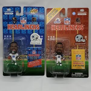 NIB Pair Cowboys Emmitt Smith Headliners Ltd Edition